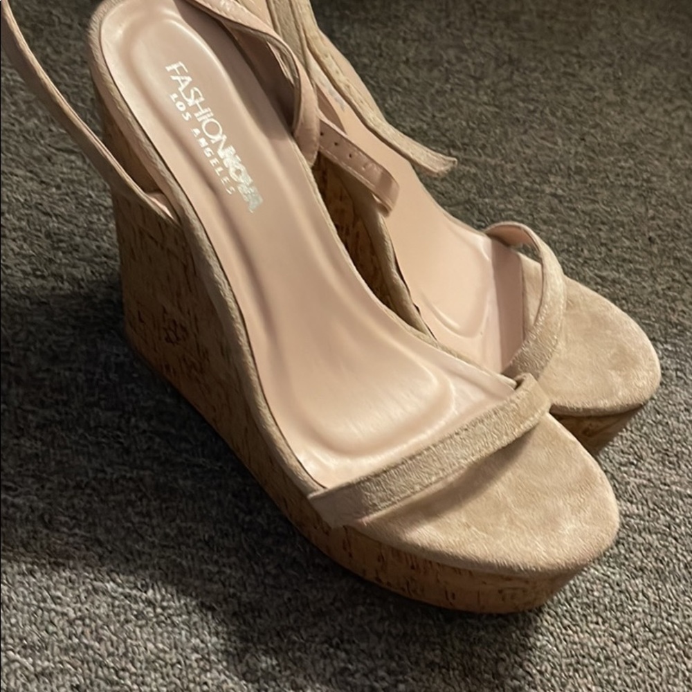 Heels from Fashion Nova wedge heels